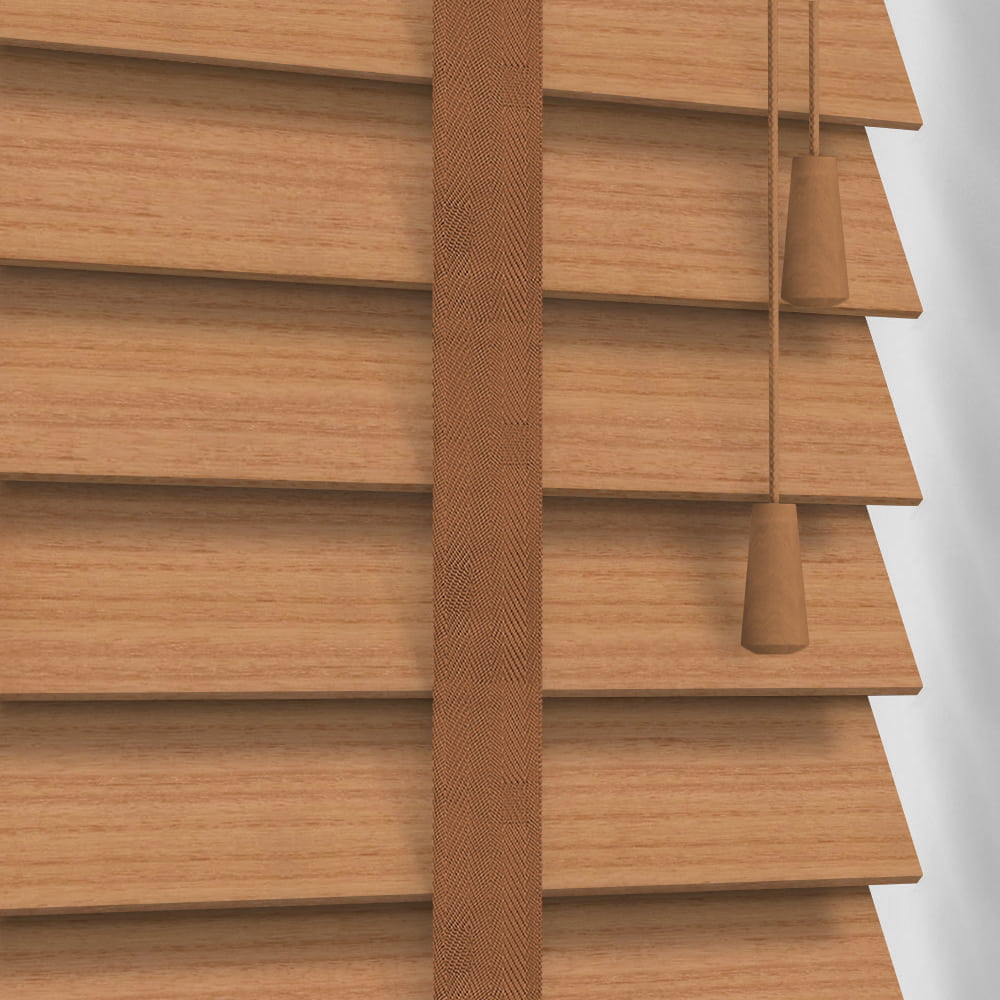 Holzjalousien nach Maß 50 mm - Truwood - Auch länger als 3 Meter breit!